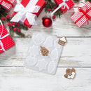 DIY Epoxy Mold Christmas Elk Bell Decorative Key Chain Hanging Non-Toxic Crafts