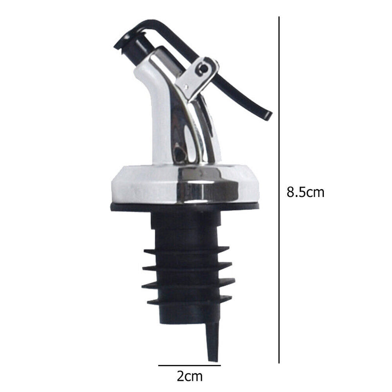 Oil Bottle Spout Pour with Stopper Pot Bottle Cork Plug Olive Pour Dispenser
