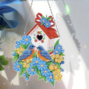 DIY Diamond Painting Wreath Handmade 5D Rhinestone Drawing Door Flower Garland