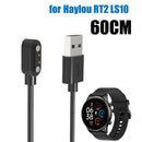 Watch USB Charger Cable Dock for Haylou RT2 LS10 Smartwatch Charging Wire Line