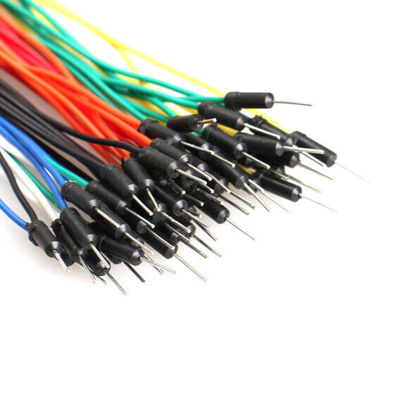 65PCS Man Male Solderingless Breadboard Jumper Cable Wires For Ardu