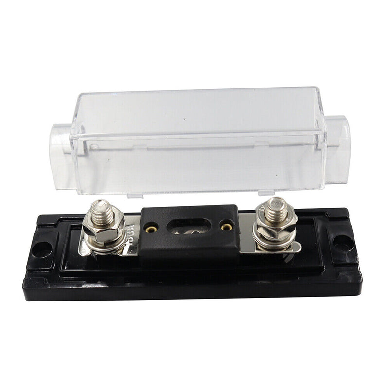 Car Audio Fuse Holder Transparent Cover Car Fuse Box for Automotive Boat Marine