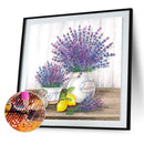 5D Diamond Painting Lavender Bouquet Full Round Drill DIY Mosaic Home Decorat