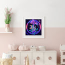 Full Cross Stitch Colored Mushrooms Embroidery Cotton Thread DIY Needlework Kits