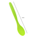 Silicone Spoon Heat Resistant Kids Soup Tableware Kitchen Cooking Supplies