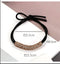 Elastic Rubber Bands Ponytail Hair Rhinestone Hair Ties Hair Accessories