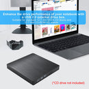 5Gbps USB 2.0 External DVD CD-ROM RW Player Optical Drives Enclosure NO Drive