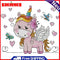 14CT Stamped Cotton Thread Cross Stitch Kits Cartoon Home Decor Art Embroidery