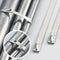 100PCS 4.6x150mm Stainless Steel Exhaust Wrap Coated Locking Cable Zip Ties