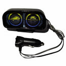 Inclinometer Clinometer with Backlight for Off Road 4x4 Vehicle Universal