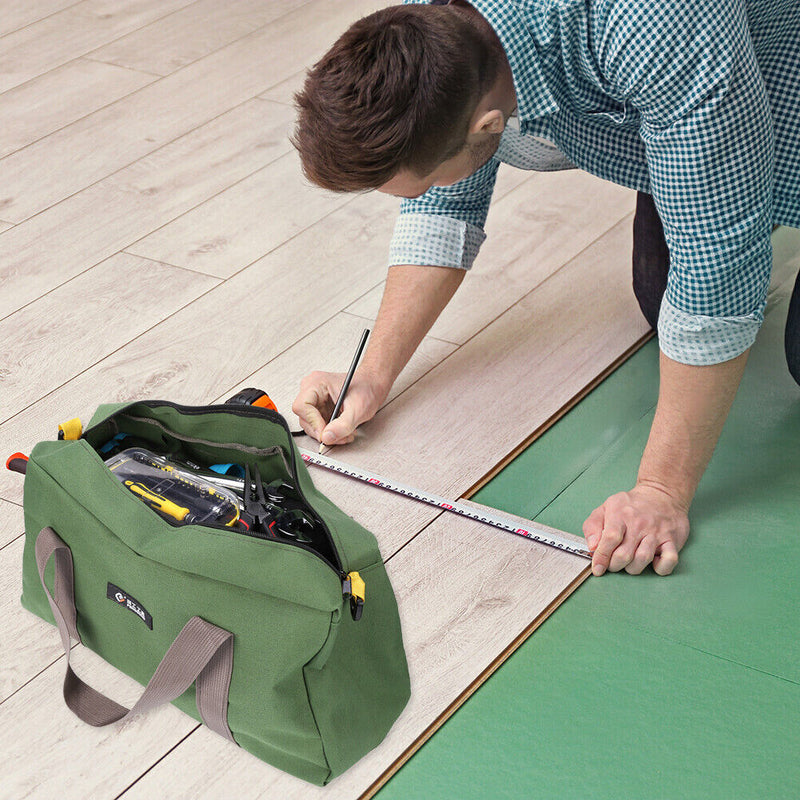 Waterproof Hardware Parts Oxford Cloth Tool Bag for Electrician (18 inch) Newly