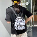 Fashion Women Animal Pattern Printing Backpack Casual Small Handbags (B)