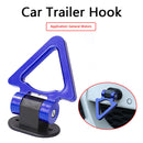 Universal ABS Car Trailer Hook Decoration Racing Triangle Style Bumper Tow Hook