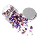 200pcs Retro Fire Paint Sealing Wax Tablet Pill Stamp Envelope (Purple)