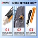 ANENG 1AC-D Non-contact Test Pen 90-1000V Induction Test Pencil (Yellow)
