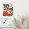 Frameless Oil Paint By Numbers Christmas Deer DIY Canvas Picture Craft Kit Newly