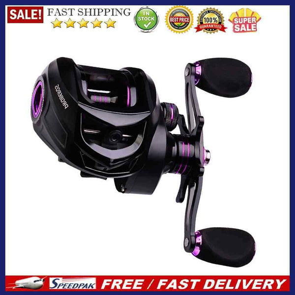 PROBEROS Baitcasting Reel 7.2/1 High Speed 10kg Max Drag 3+1BB Fishing Wheel