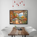 Corridor Oil Paint By Numbers Kit DIY Acrylic Painting on Canvas Frameless