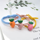 Women Hair Accessories Simple Korean High Elastic Hair Rope Carrot Cute