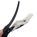 5pcs Sectioning Hair Clamps Alligator Clips Grips Hairpin (Black White) Newly