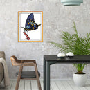 14CT Stamped Cotton Thread Picture Butterfly Cross Stitch Needlework (D743)