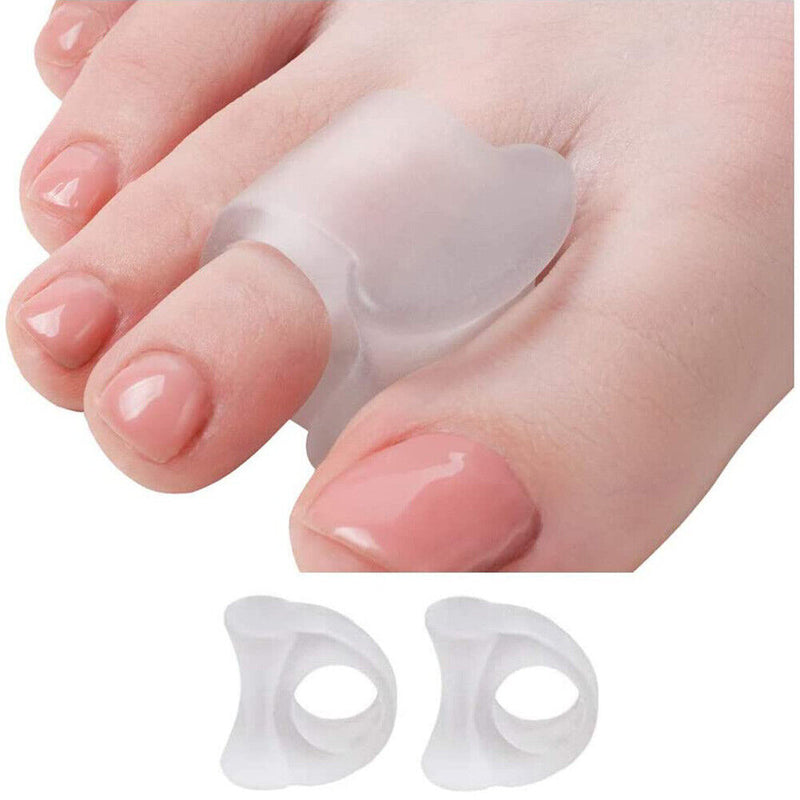 2pcs SEBS Toe Separator Split Ring Pad Overlap Thumb Hallux Valgus Correcti