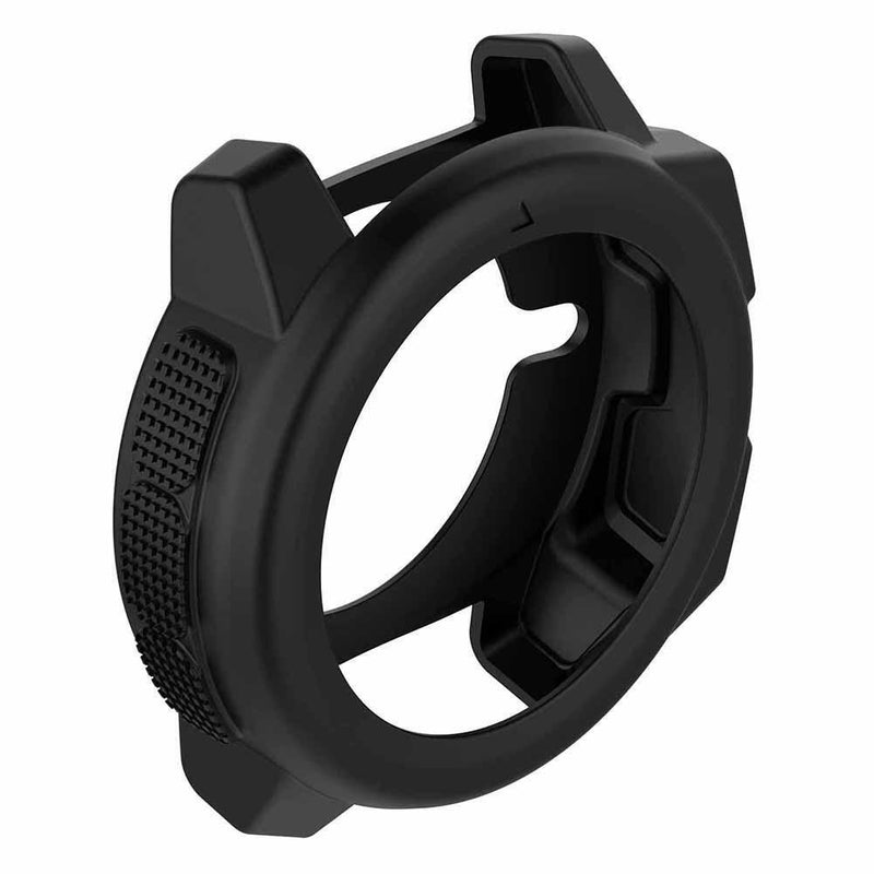 Lightweight Silicone Protective Case for Garmin Instinct Smart Watch (Black