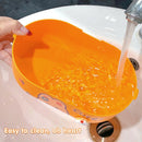 Double Layer Dinnerware Large Capacity Food Storage Container Cartoon for School