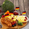 Germany Toothpick Flags - Mini Stick Cupcake Toppers & Country Party Decors