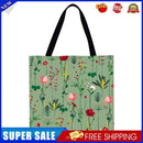 Flowers Printed Shoulder Shopping Bag Casual Large Tote Handbag (40*40cm) A