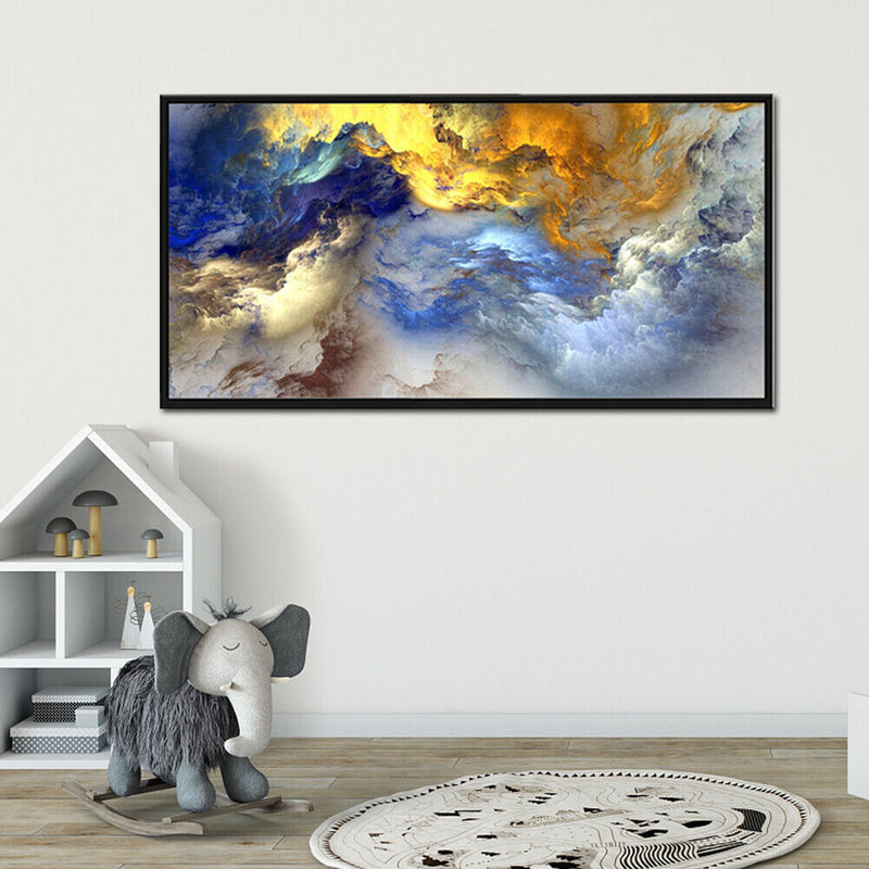 5D DIY Diamond Painting Full Round Drill Color smoke Picture of Rhinesto
