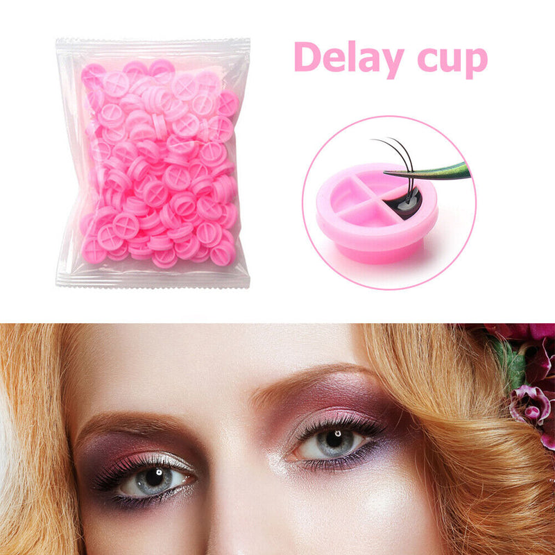 Disposable Glue Cups False Eyelashes Eyelash Extension Adhesive Stand Tool