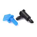 20pcs Drop Head Irrigation Water Dropper Kit for Plant Emitters (Blue)