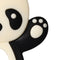 Baby Silicone Teether Cartoon Panda BPA Free Infant Chewing Toys (Black)