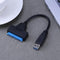 0.2M/7.87" USB 3.0 to SATAIII Converter OTG Adapter Cable for 2.5" HDD SSD
