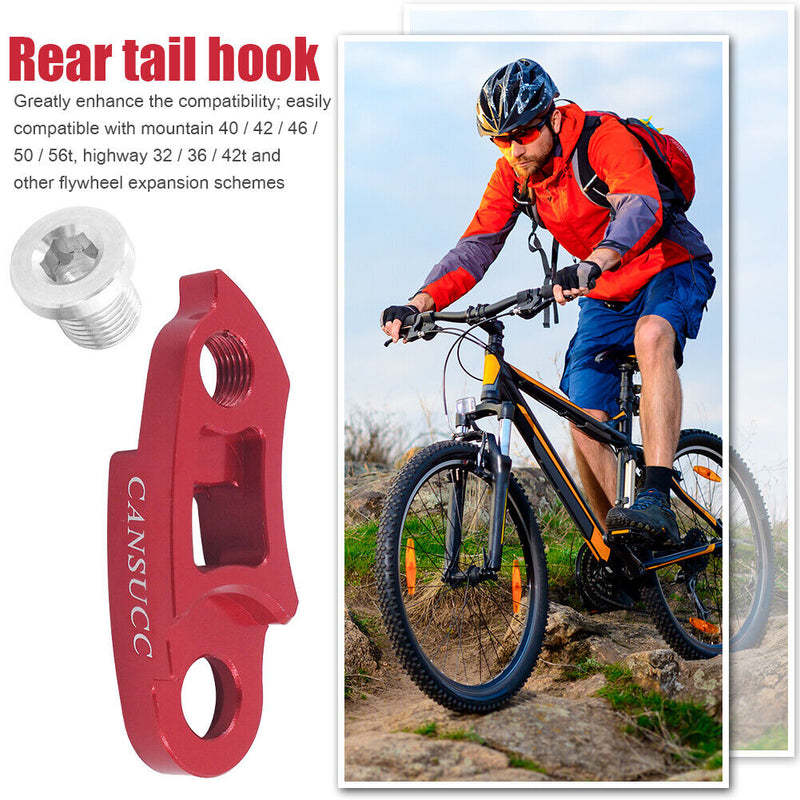 CANSUCC Bicycle Frame Rear Derailleur Hanger Extender Road Bike Gear Tail Hoo