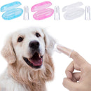 Cat Pet Soft Bristles Finger Toothbrush Dog Toothbrush With Case Teeth Cleaning