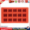 15 Cavity Cube Square Shape Silicone Mold DIY Kitchen Dessert Baking Tool Newly