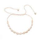 Gifts Bohemian Jewelry Handmade Beach Seashell Chain Shell Necklace Bib Choker
