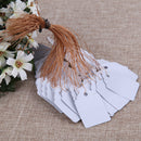 100Pcs Waterproof Plastic Nursery Garden Plant Label Flower Tag Mark 4.5*3