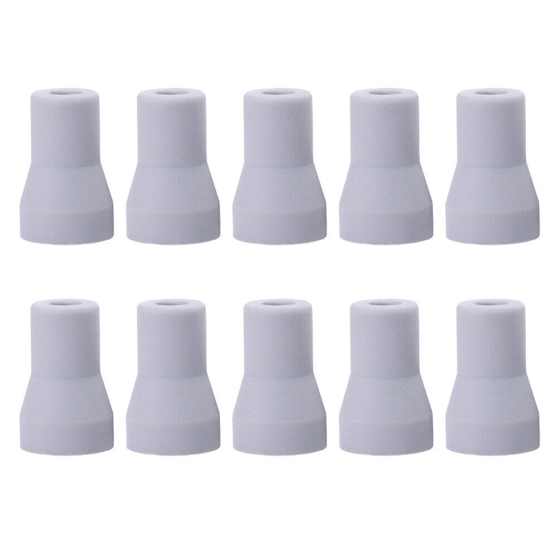 10pcs Dental Weak Suction Tips Replacement Parts Dental Weak Suction Valve Grey