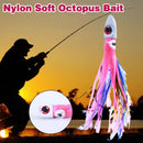 1PC Octopus Squid Skirt Lures Bait  Saltwater Soft Fishing Lures`