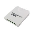 Practical White Memory Card For Nintendo Wii Gamecube GC Game 16MB 16M