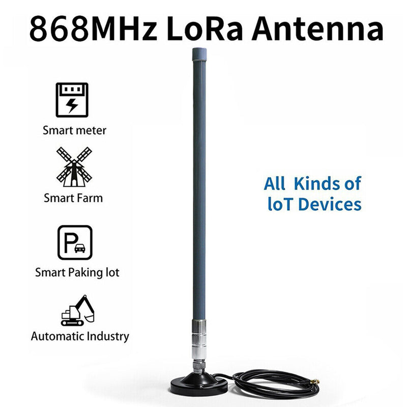 3/4/5dBi 858-878MHz for Helium Miner Antenna+Magnetic Base Outdoor Signal Booster