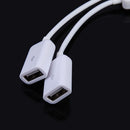 Dual Micro USB OTG Hub Host Adapter Cable for Tablet PC and Smartphone
