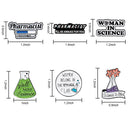 Chemistry Badge Chemical Beaker Cute Badges Brooches Enamel Pin Lapel Pin