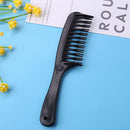 Hairdressing Straight Curly Detangler Hair Combs Salon Hair Styling (Black)