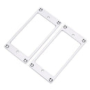 2pcs Flat Bottom Humbucker Pickup Mounting Frame for Electric Guitar Replac