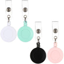 Clip Office Supplies Lanyards Nurse ID Name Card Badge Holder Key Ring