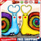 Love Snail Oil Paint By Numbers Kits Canvas Drawing DIY Cartoon Animal Art